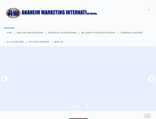 Tablet Screenshot of anaheimmarketing.com